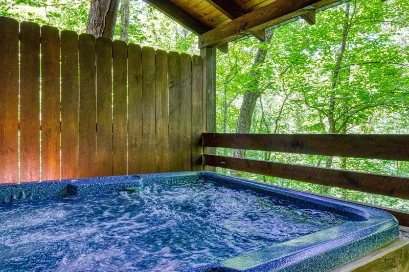 Hot Tub Pigeon Forge Cabin Rental