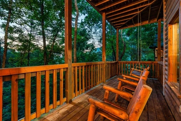perfect view from the deck