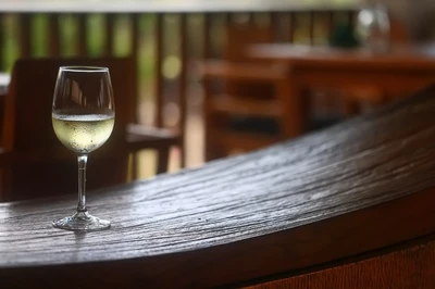glass of wine