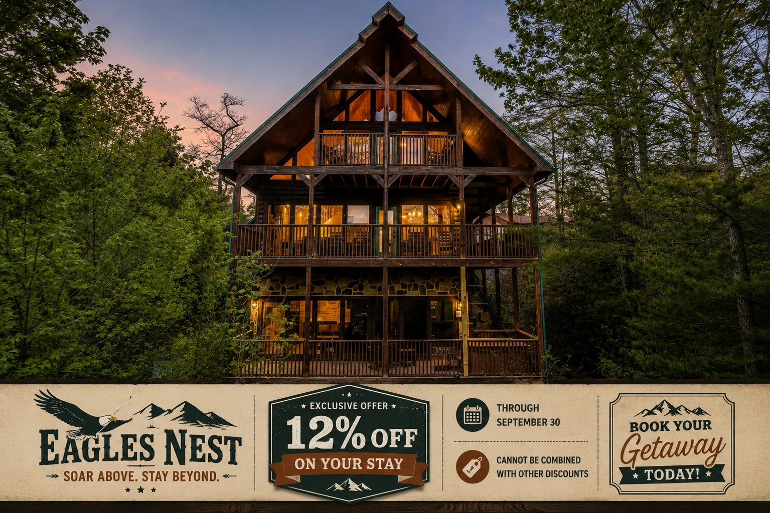 Property image, Exterior, of Eagles Nest