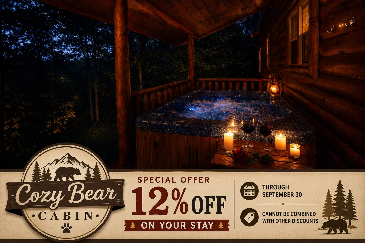 Property image, Exterior, of Cozy Bear Cabin