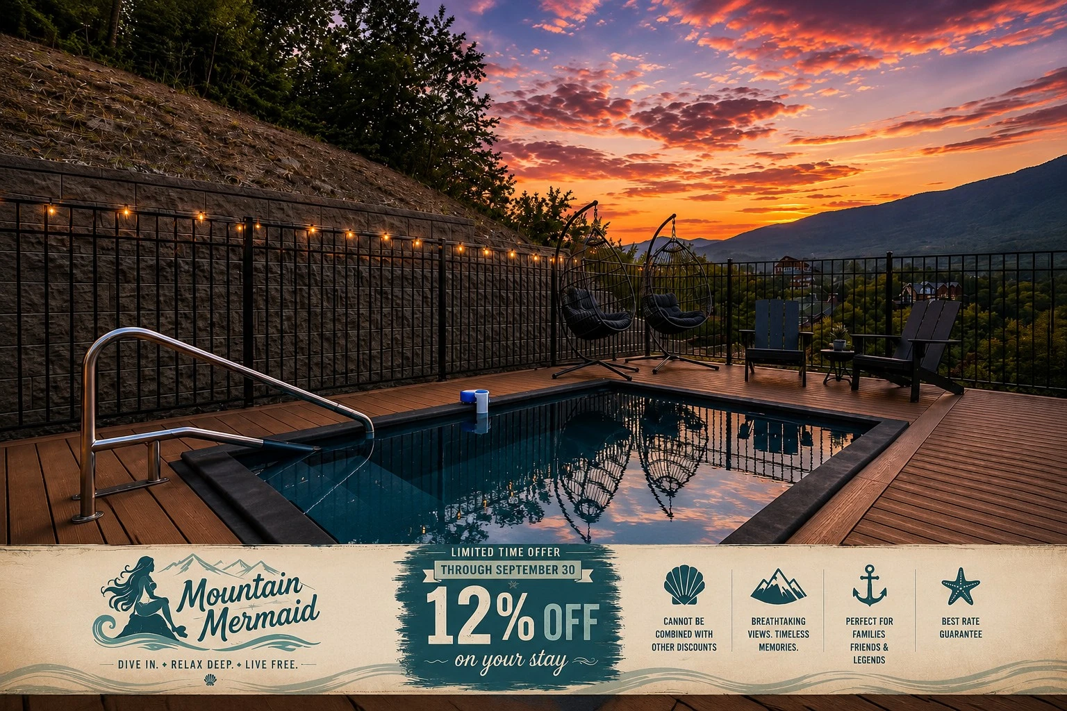 Property image, Exterior, of Mountain Mermaid