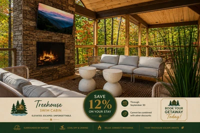 Treehouse Swim Cabin