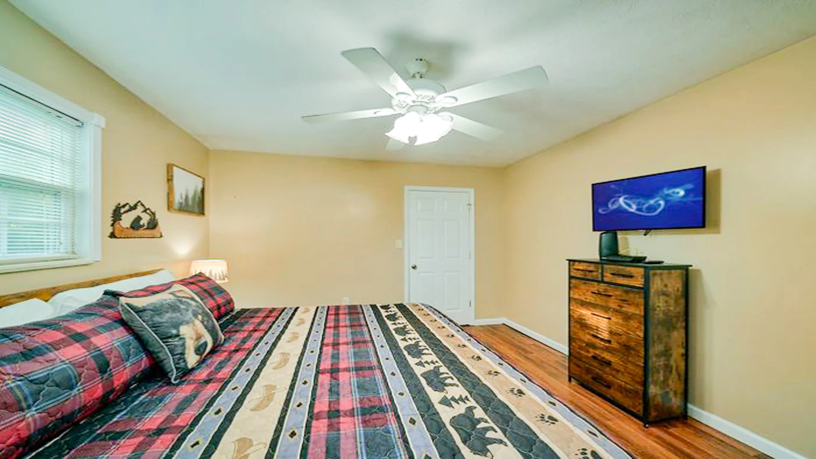 Bedroom two of your vacation rental home in the Smokies.