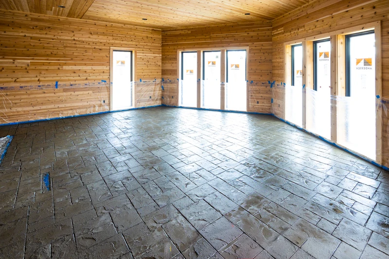 Pool side seating area at your cabin's indoor pool. 