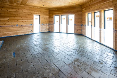Pool side seating area at your cabin's indoor pool. 