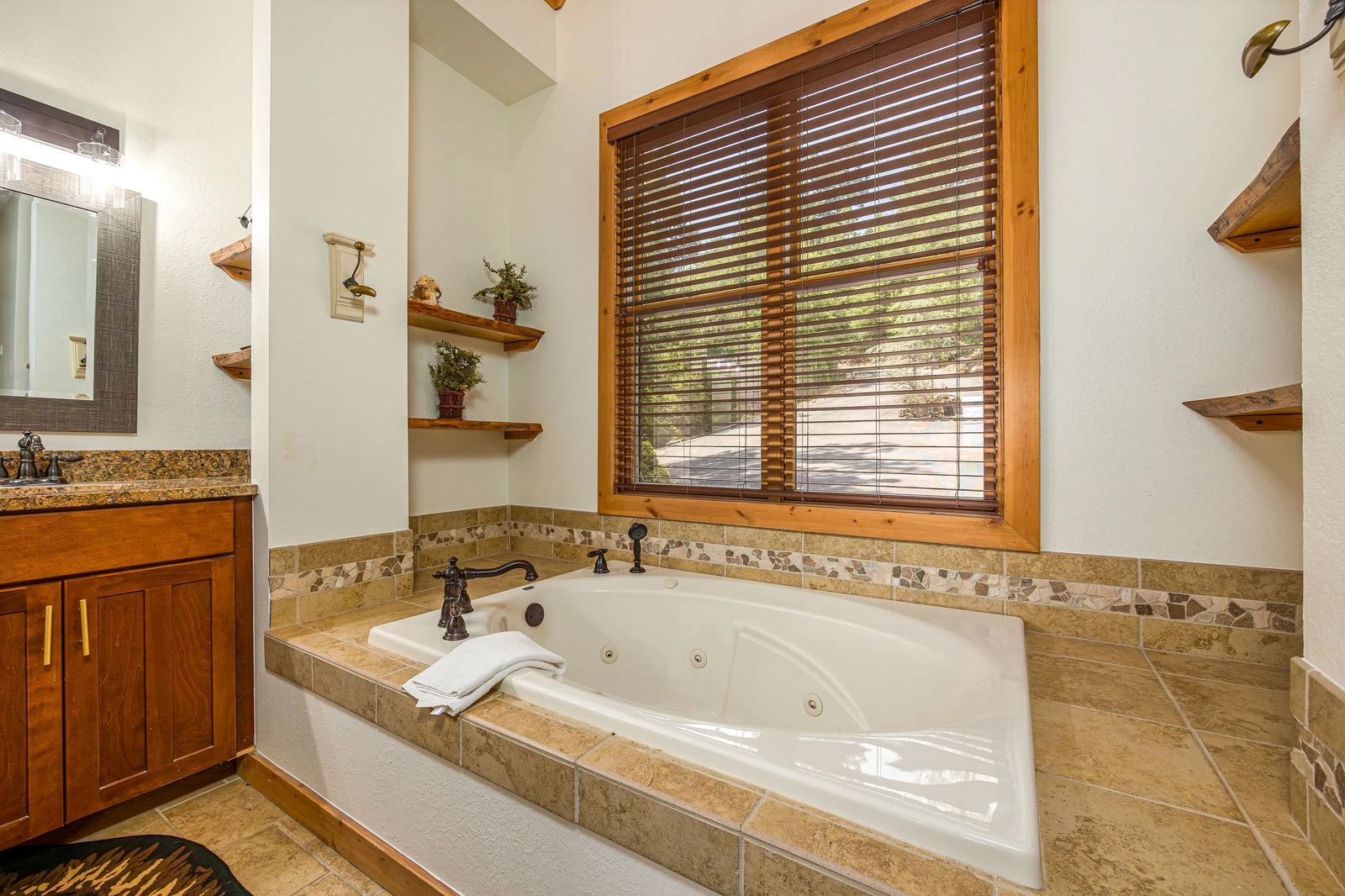 Relax as warm bubbles glide over your body.