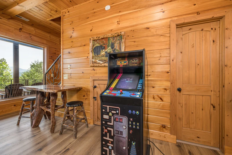 Play varous games for hours on this multi-game arcade.