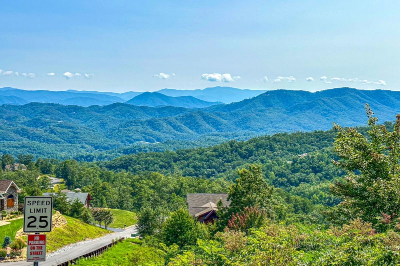 Aerial View Of The Smoky Mountains