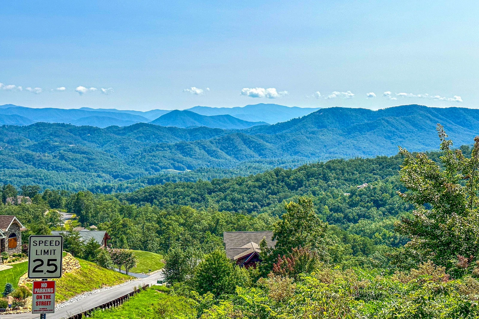 Aerial View Of The Smoky Mountains