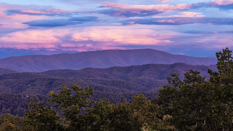 View of the Smoky Mountains from your vacation