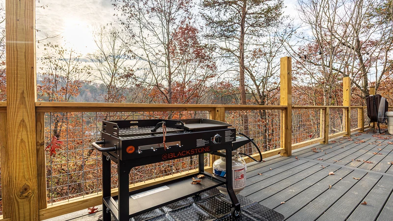Fry up some hot cakes in the great outdoors.