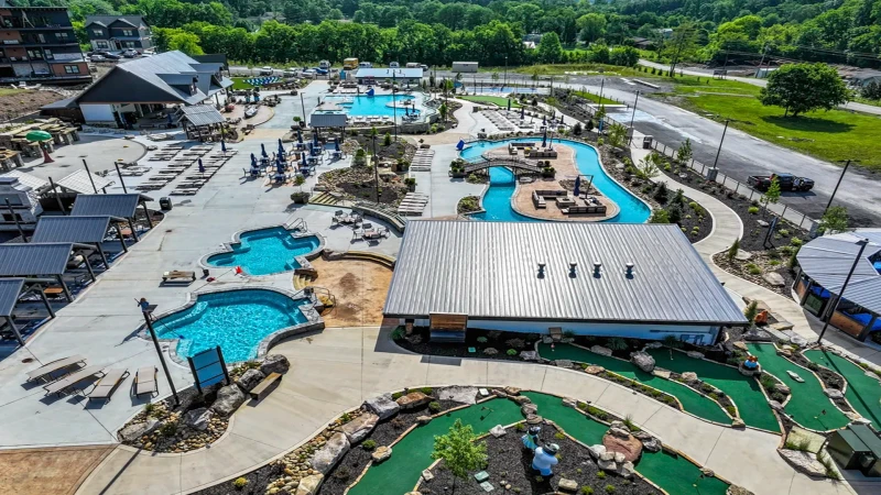 Waterpark at Smith Creek Resort.
