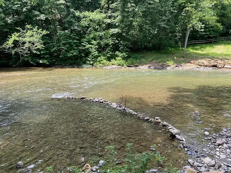 Wade your feet in Pigeon Forge's Little Pigeon River.