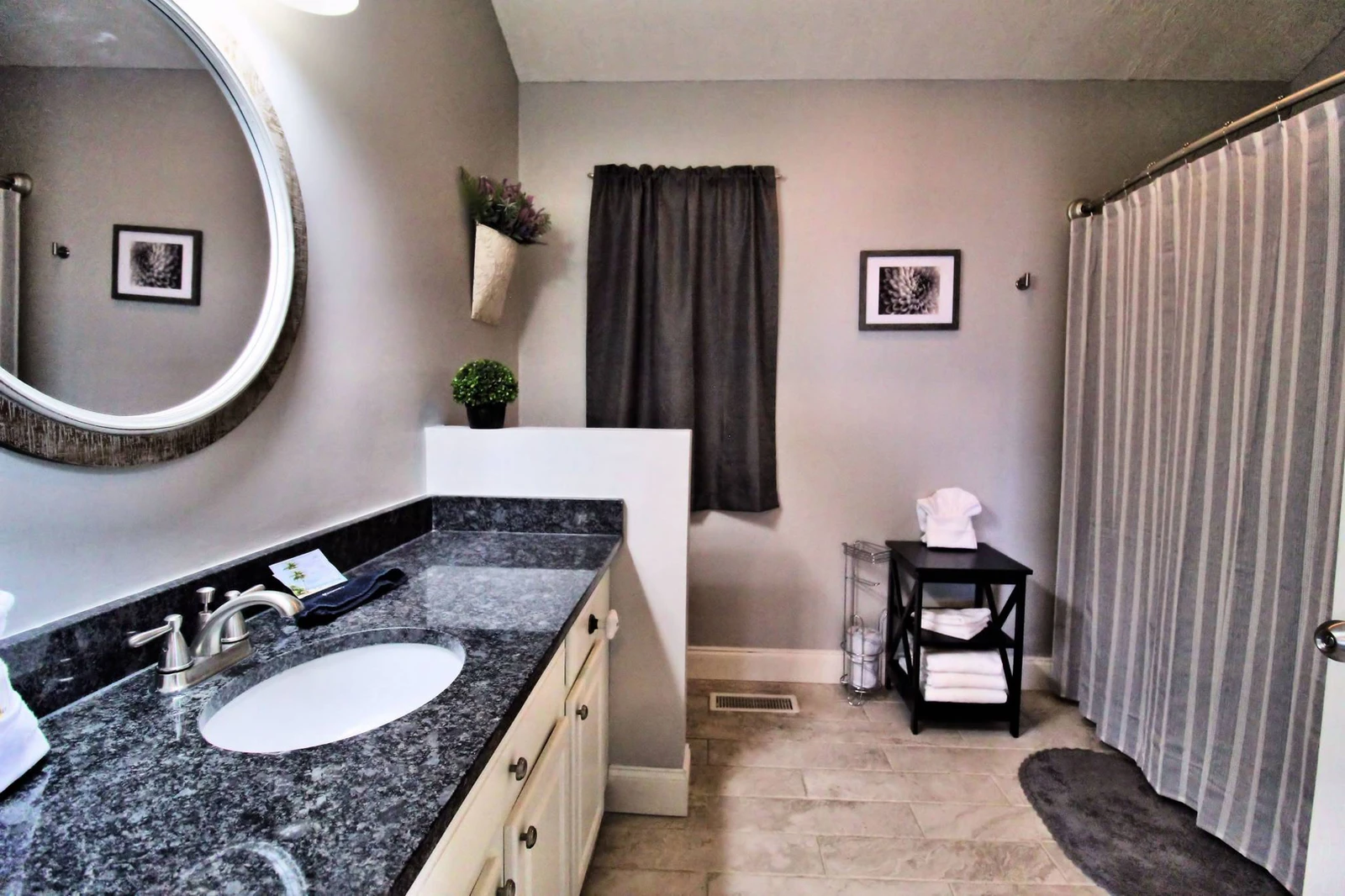 Second bath at your cabin.
