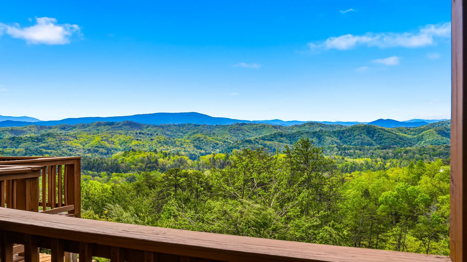 Cabin views from your cabin in the Smokies.