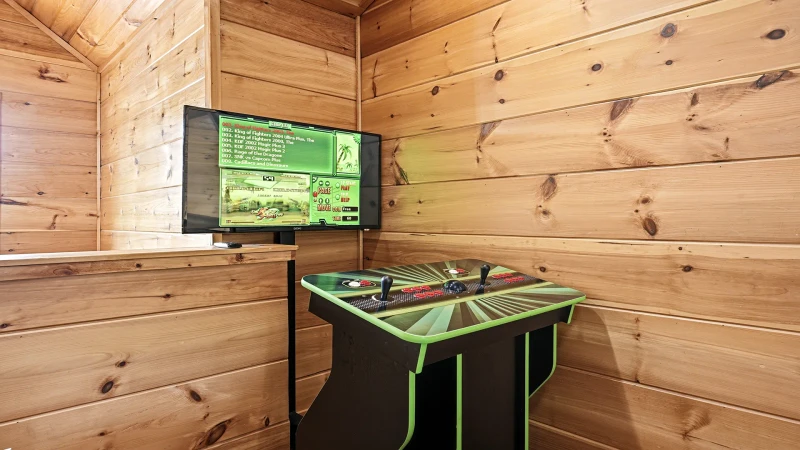 Arcade multi-game machine at your cabin.