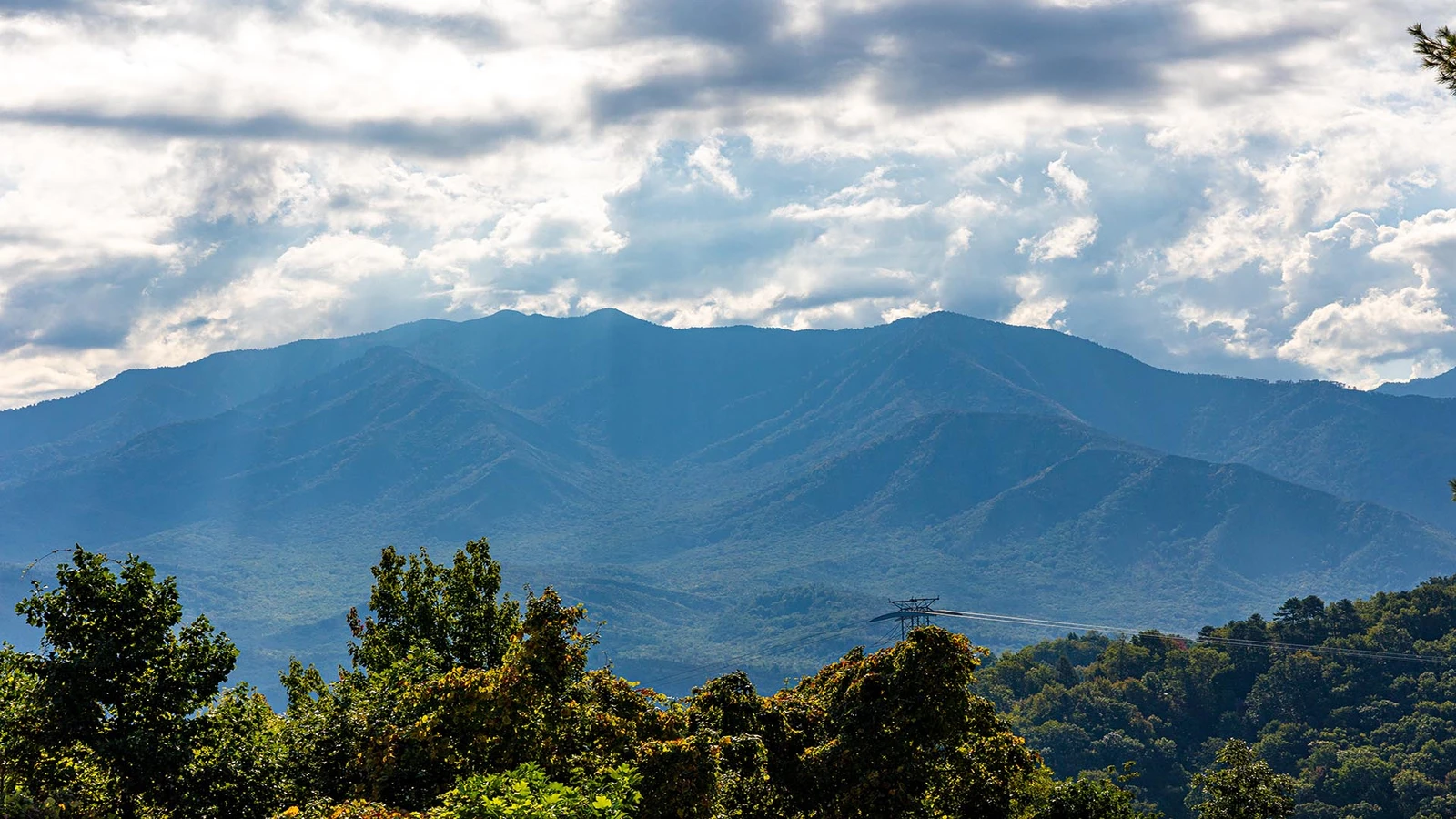 Inspirational Smoky Mountains view from your Gatlinburg condo. 