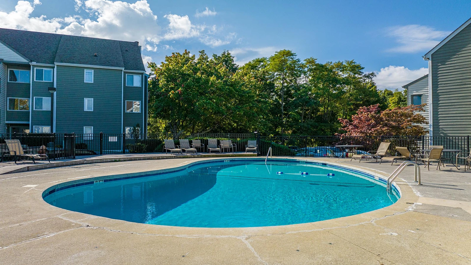 Relax by the pool at Summit View Condos