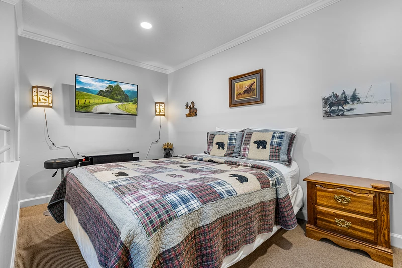 Loft bed in your Smoky Mountains condo.
