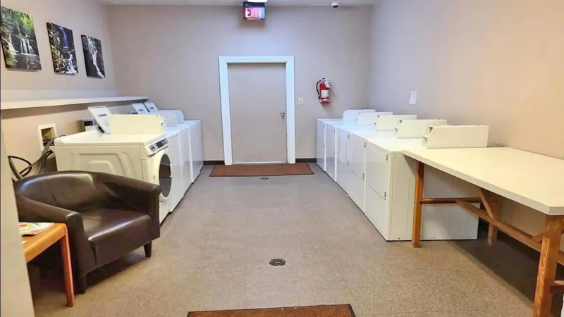 The laundry facility at Summit Condos Gatlinburg.