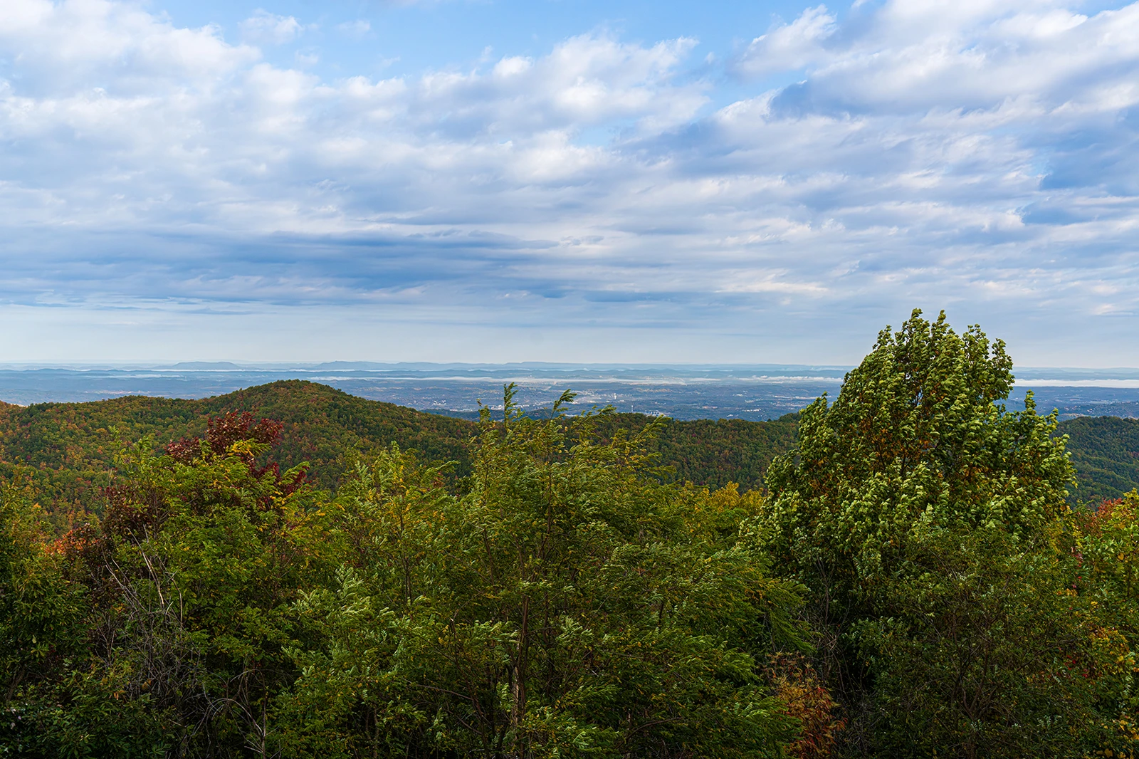Seemingly endless views from the balcony of your Gatlinburg condo.