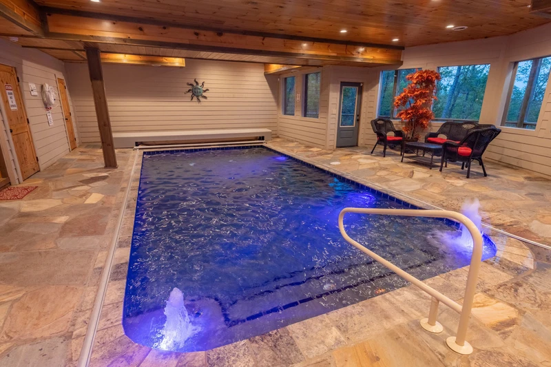 The Appalachian, a private swimming pool cabin located in Pigeon Forge.