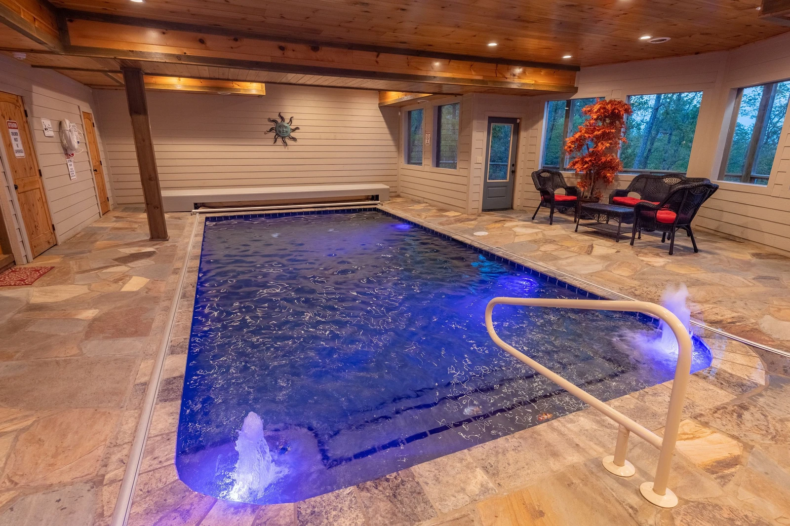 The Appalachian, a private swimming pool cabin located in Pigeon Forge.
