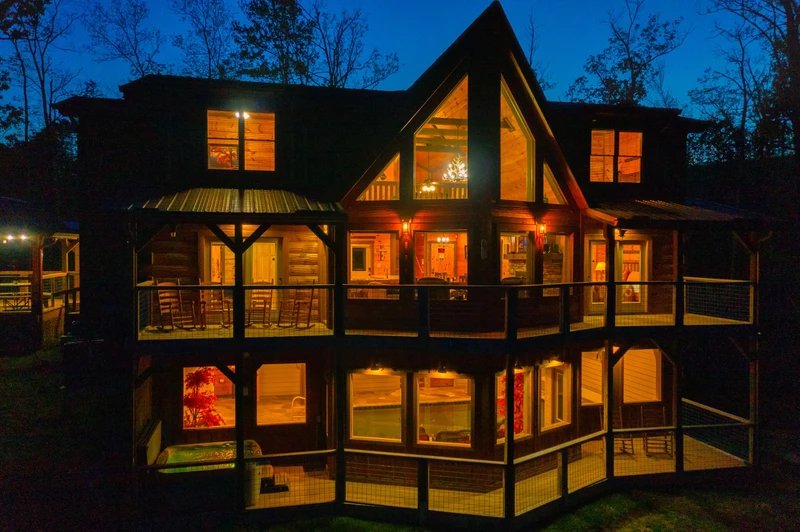 The Appalachian, a perfect 5 bedroom Smoky Mountains cabin for making life long family memories.