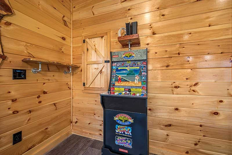 Spend fun times on the game room's multi-game arcade.