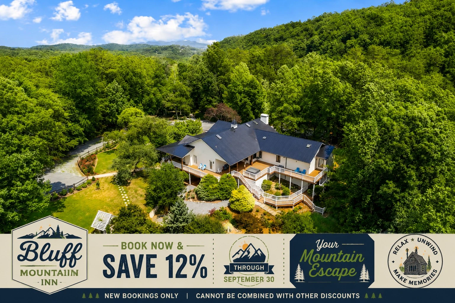 Property image, Exterior, of Bluff Mountain Inn