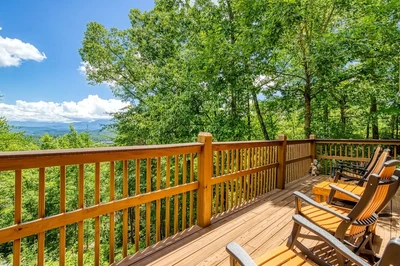heavenly gaze is one of the pet friendly cabins in Pigeon Forge