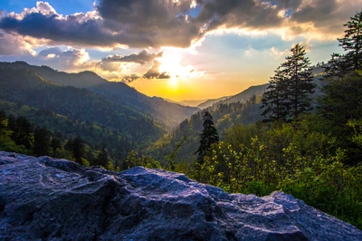 go to a Smoky Mountain visitor center before visiting places like a Newfound Gap overlook