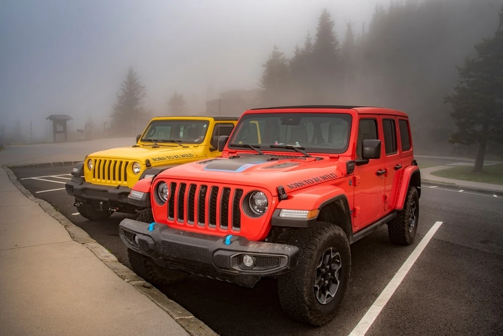 jeep invasion is one of the best things to do in Pigeon Forge in August