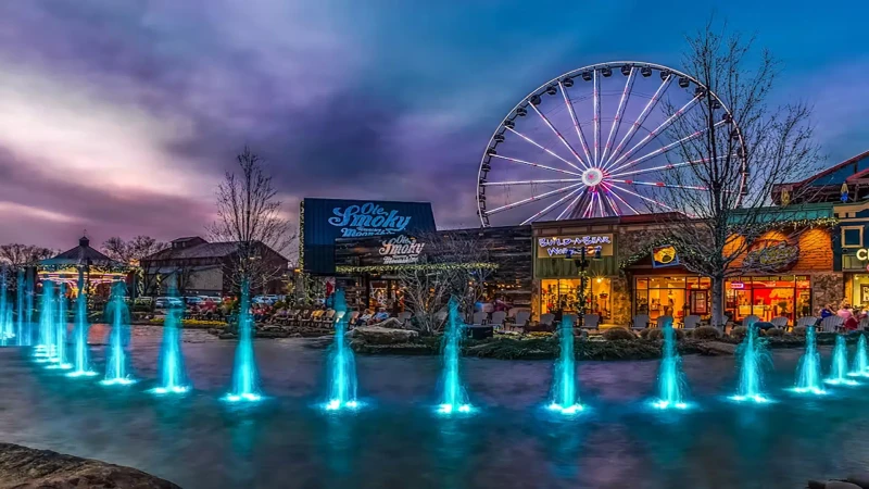 Visit nearby attractions like The Island Pigeon Forge.