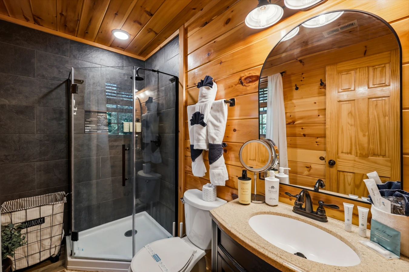 Start your day refreshed or unwind after a day in the Smokies.