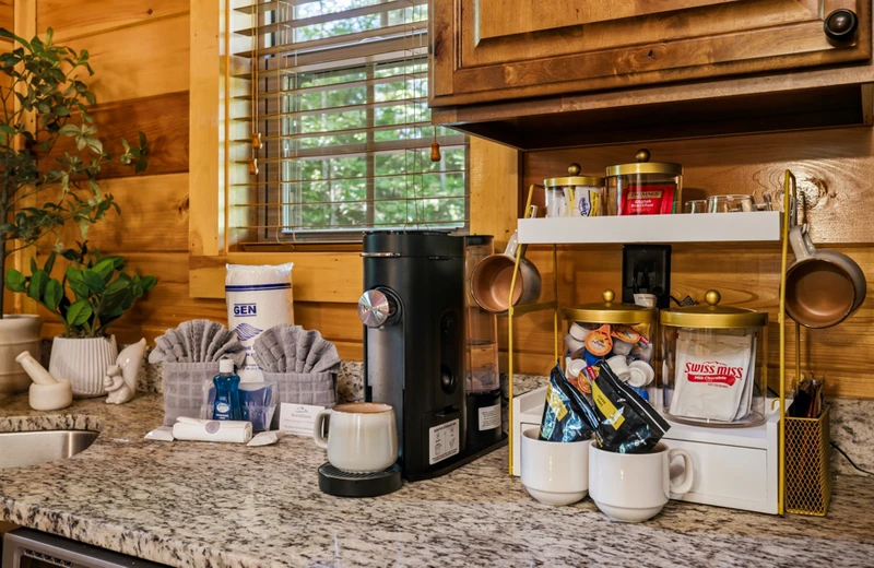 your smoky mountain morning starts here — ninja coffee, cozy mugs, and all the essentials.