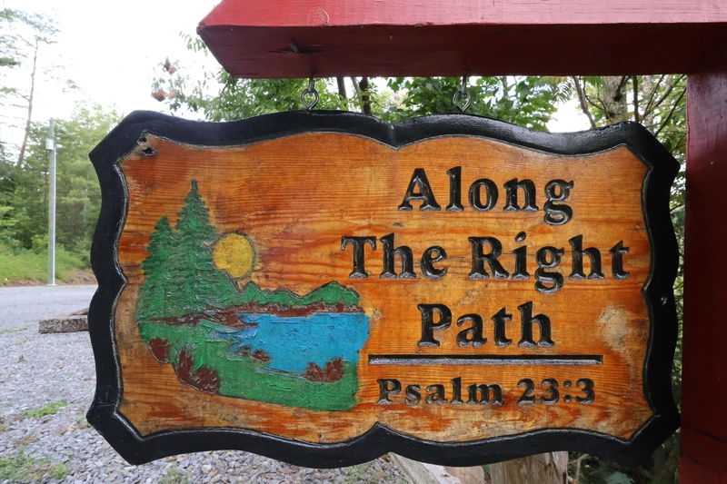 ALONG THE RIGHT PATH