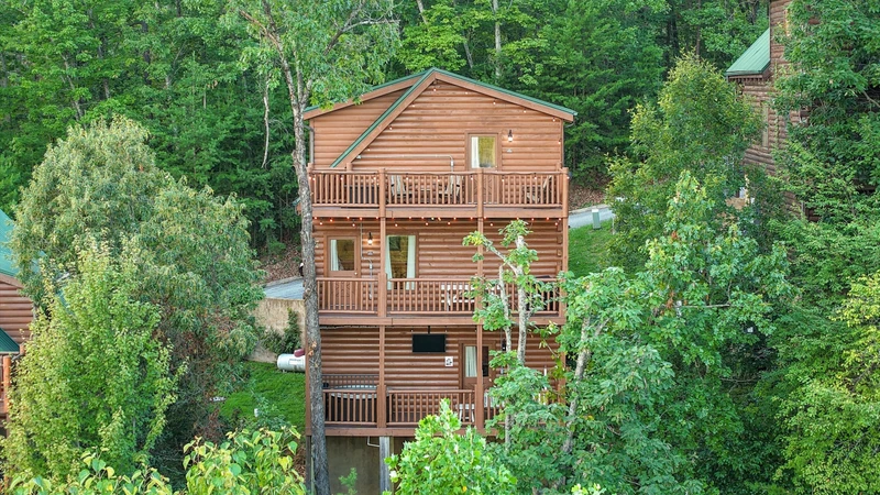Back of Summit Creek Lodge