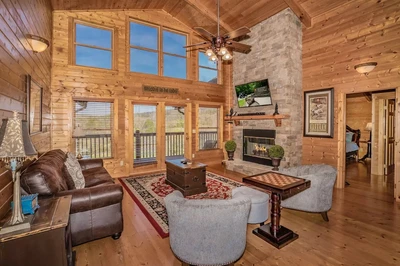 tuscan vista is one of the top cabins in Sevierville TN