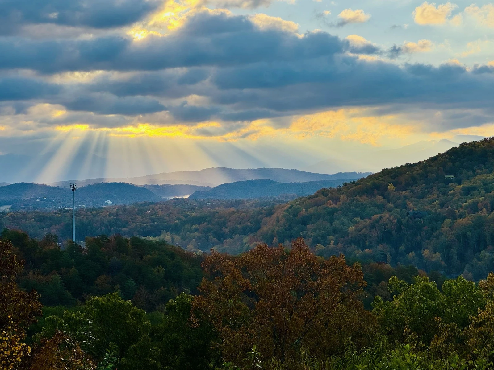 Fall Sunrise View