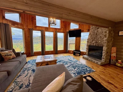 Fall Family Room View