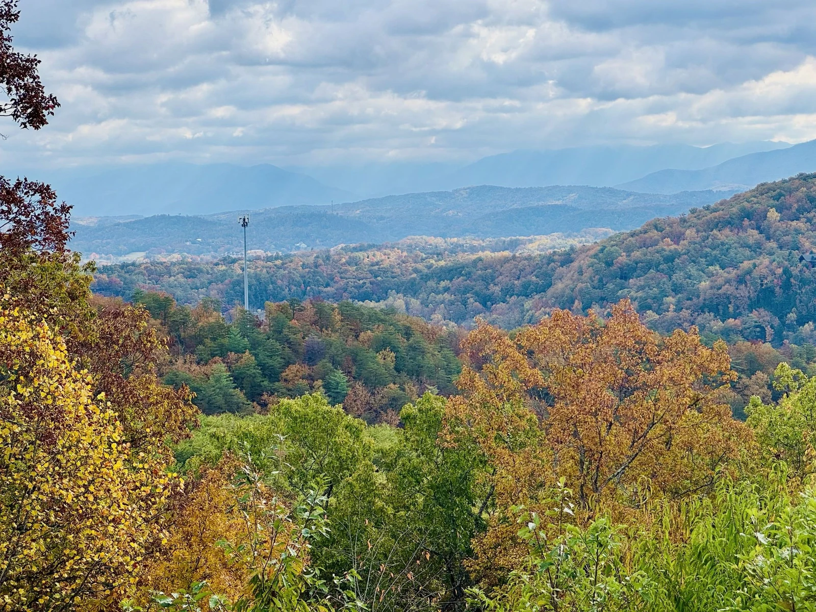 Fall Family Room View