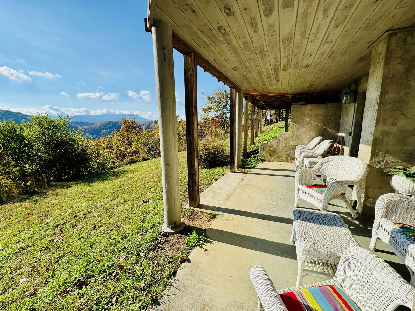 Fall Patio View