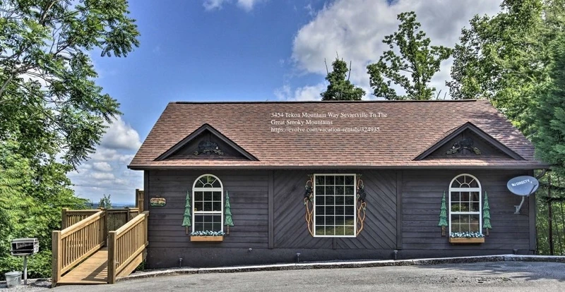 Front view and parking