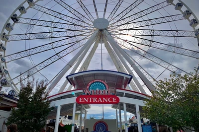 Great Smoky Mountain Wheel is one of the unique things to see in Pigeon Forge