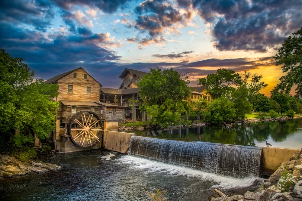 the old mill in pigeon forge is one of the unique things to see in Pigeon Forge