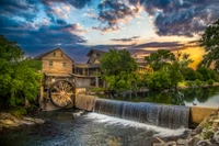 the old mill in pigeon forge is one of the unique things to see in Pigeon Forge