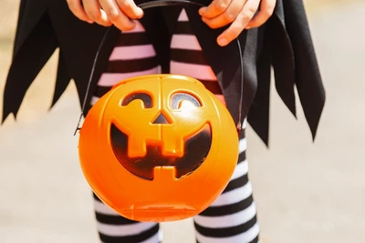 trick or treating at The Island in Pigeon Forge