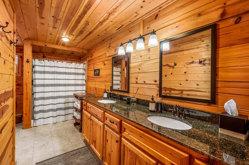 Lower bathroom